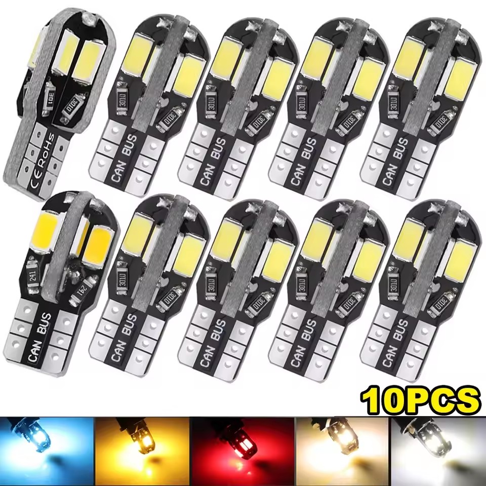 Car Led Light - 20/10 шт. Светодиодные лампы W5W T10