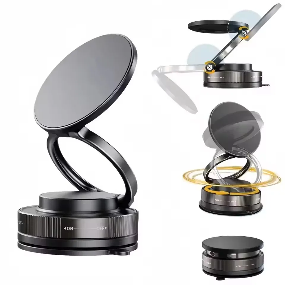 Car Phone Holder - Обновленная 360 ° Вакуумный магнитный держатель