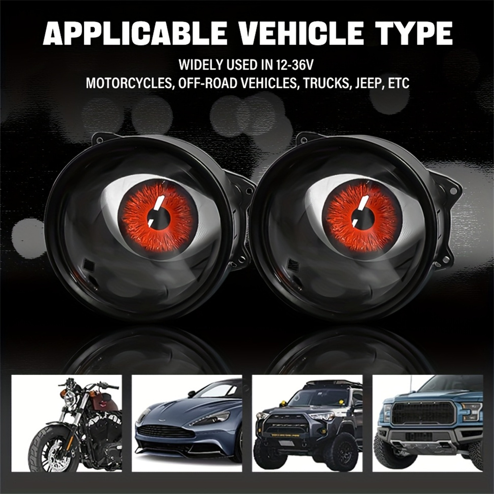 Car Led Light - ﻿ 6-режимный светодиодный динамический светильник Devil