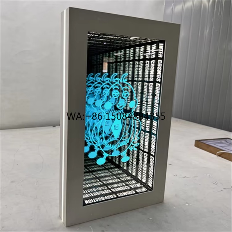 Car Mirror - Светодиодное 3D-зеркало Infinity для офисов, свадеб,
