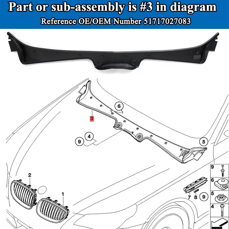Car Wiper - 1 комплект автомобильных деталей, передняя крышка