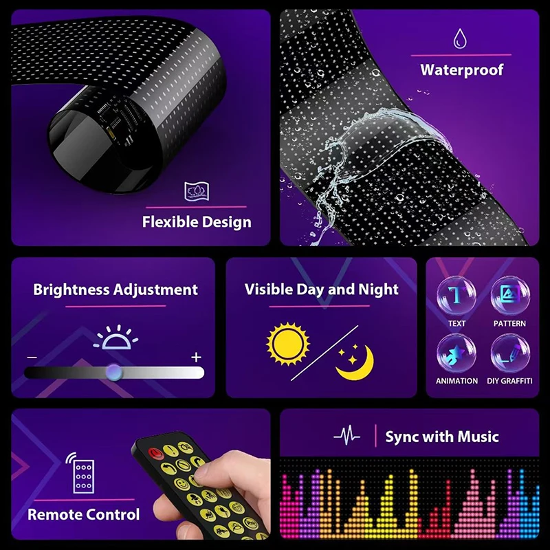 Светодиодный дисплей Грузовой  – обзор и цена Car Led Light