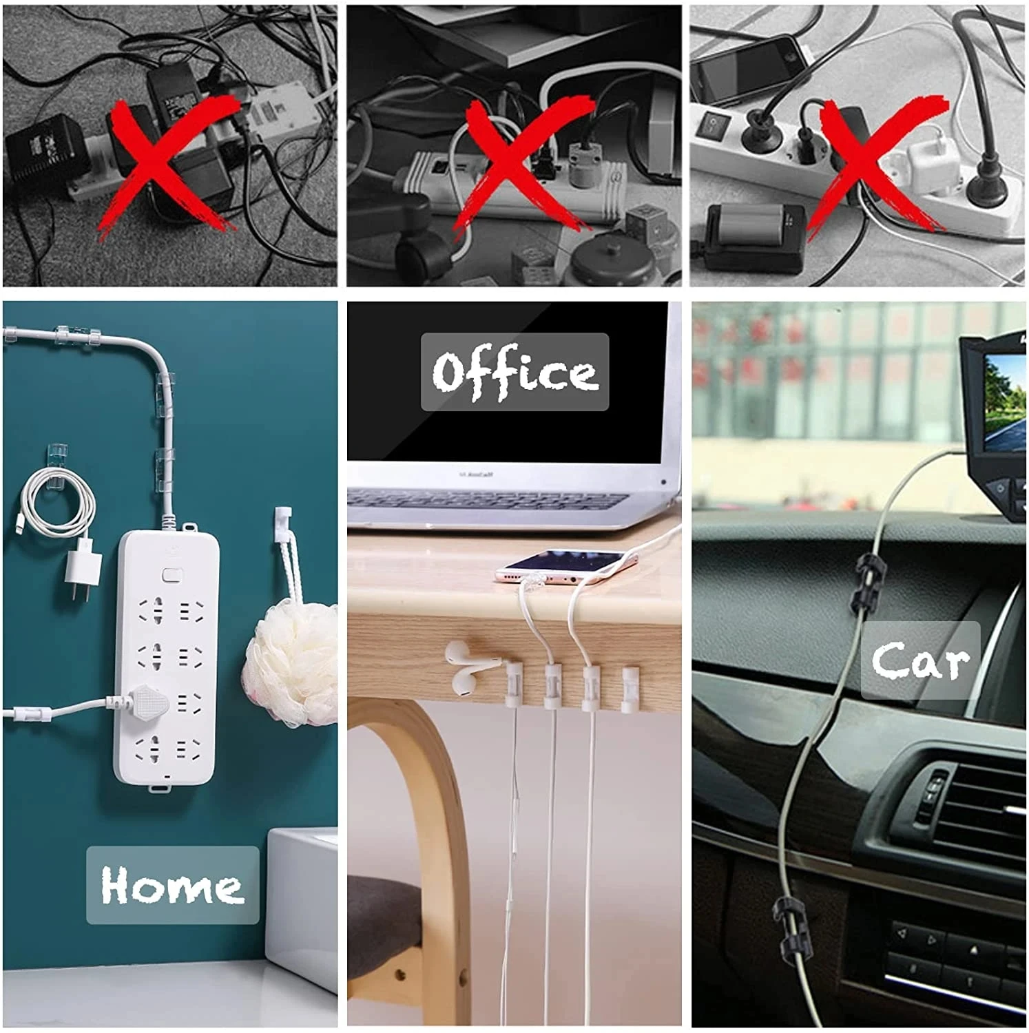 Органайзер для кабелей, держат – обзор и цена Car Cable Organizer