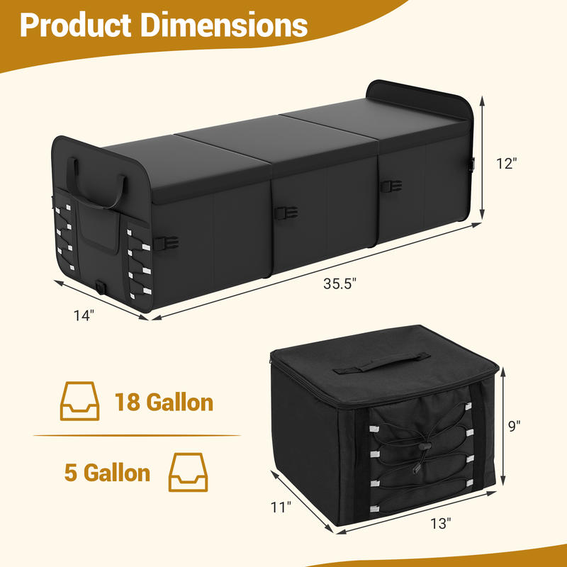 Органайзер для багажника автом – обзор и цена Car Organizer