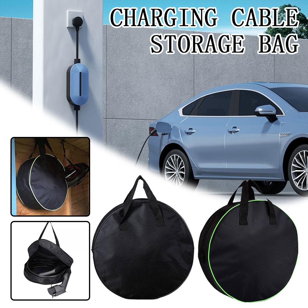 Прочная круглая сумка для хран – обзор и цена Car Cable Organizer