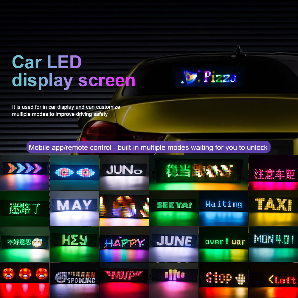 Светодиодная матричная пиксель – обзор и цена Car Led Light