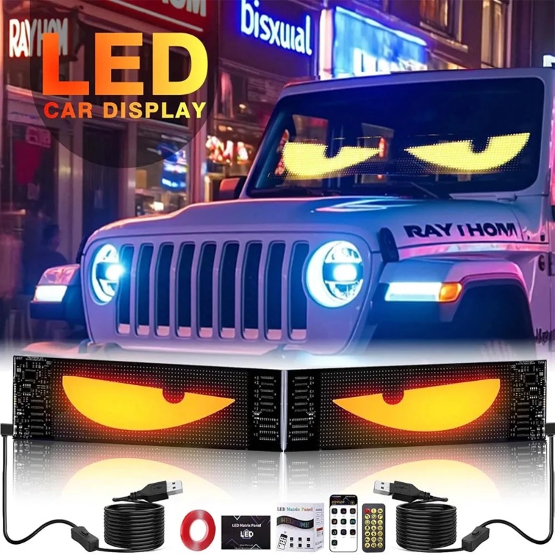 Светодиодная матричная панель, – обзор и цена Car Led Light