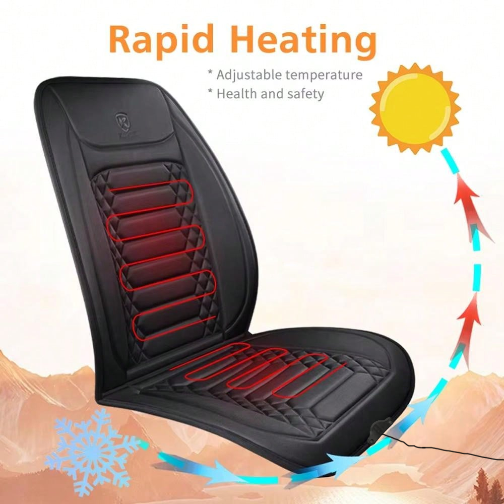 12 В чехол с подогревом для ав – обзор и цена Car Seat Cover