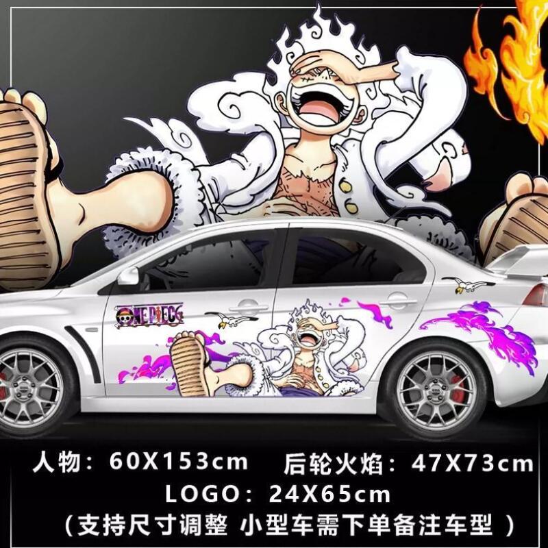 Наклейка One Piece для декора  – обзор и цена Car Accessories Japanese